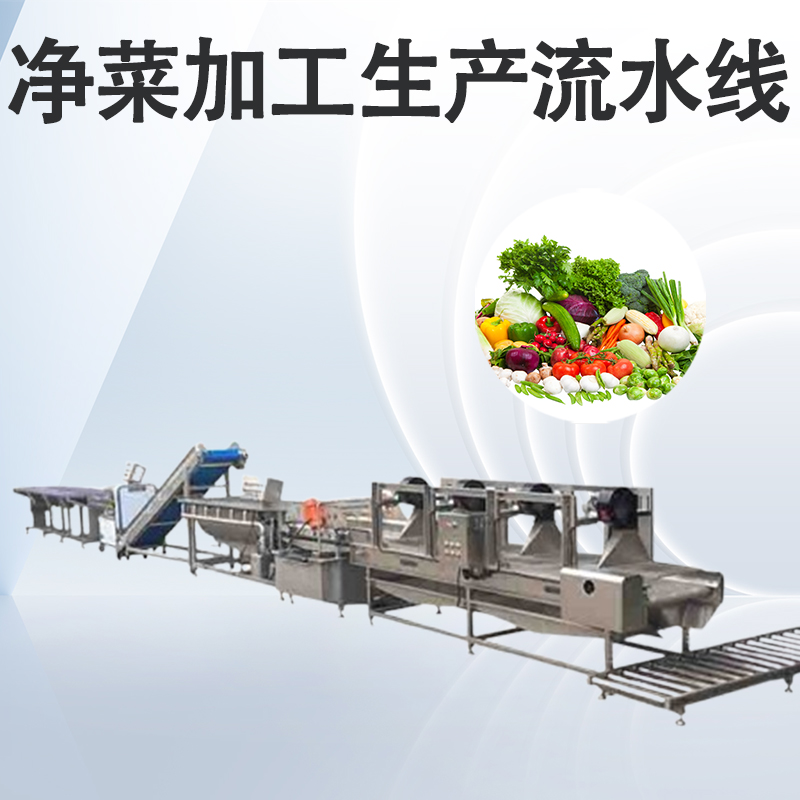净菜加工流水线
